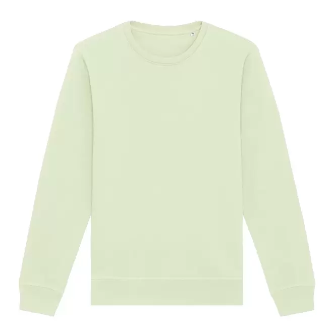 SWEAT MIXTE COL ROND S/S® PERSONNALISABLE 'ROLLER' - stem green