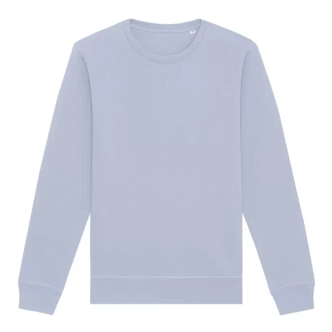 SWEAT MIXTE COL ROND S/S® PERSONNALISABLE 'ROLLER' - serene blue