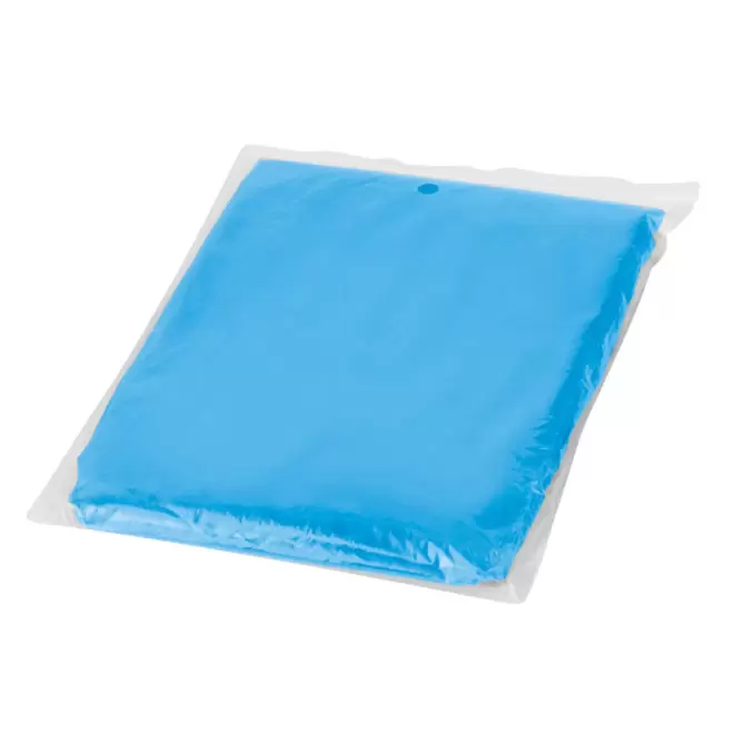 PONCHO PUBLICITAIRE TRANSPARENT 'HIGHLAND' - bleu