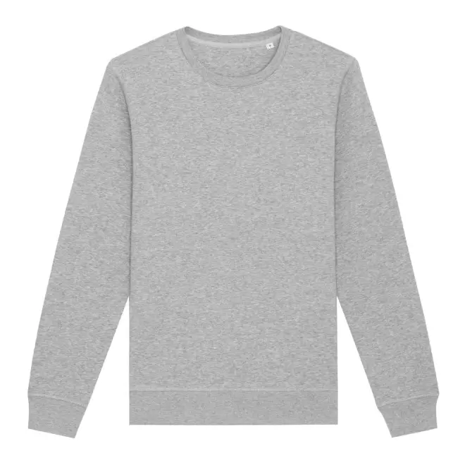 SWEAT MIXTE COL ROND S/S® PERSONNALISABLE 'ROLLER' - heather grey