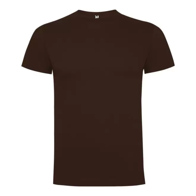 RAPIDE 4J-TEE SHIRT MIXTE COULEUR 'DAGA' 165G/M2 - chocolat