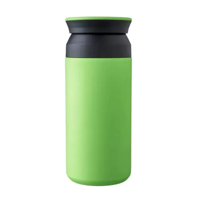 MUG ISOTHERME PERSONNALISABLE EN ACIER 350ML 'GWENO' - vert