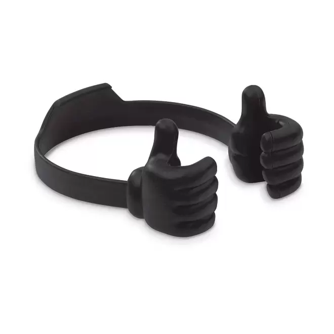 SUPPORT DE TELEPHONE PERSONNALISABLE 'HANDS' - noir