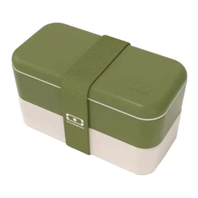LUNCH BOX PERSONNALISABLE PUBLICITAIRE MB ORIGINAL MONBENTO® 'OLBY' - olive