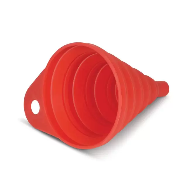 RAPIDE 4J - ENTONNOIR PUBLICITAIRE PLIABLE 'PLENTO' - blanc/rouge