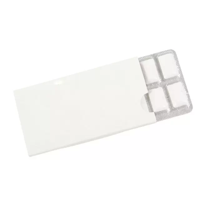 CHEWING-GUMS PERSONNALISABLES 'MASTI' - blanc