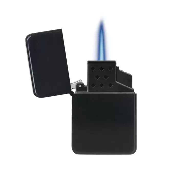BRIQUET TEMPETE RECHARGEABLE PERSONNALISABLE 'GARRIX' - noir