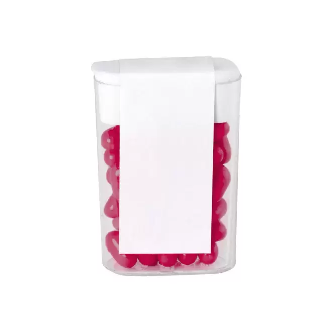 BOITE PERSONNALISÉE DE TIK TAK 'AZINO' - framboise