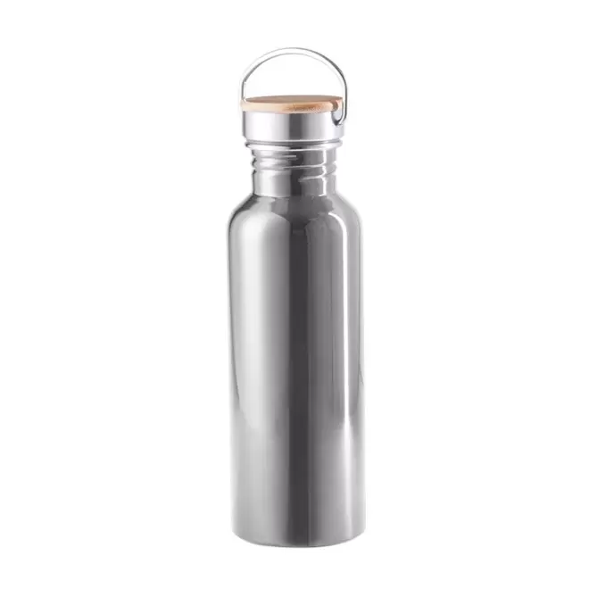 GOURDE ALU PERSONNALISABLE 800 ML 'CHEDDY COLOR'  - argenté