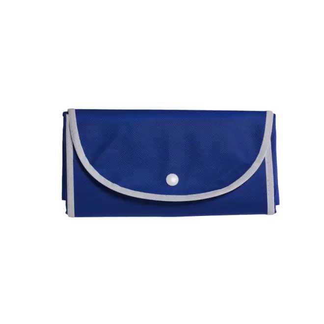 SAC SHOPPING PUBLICITAIRE PLIABLE 'FOLDY' 80 GR/M² - bleu royal