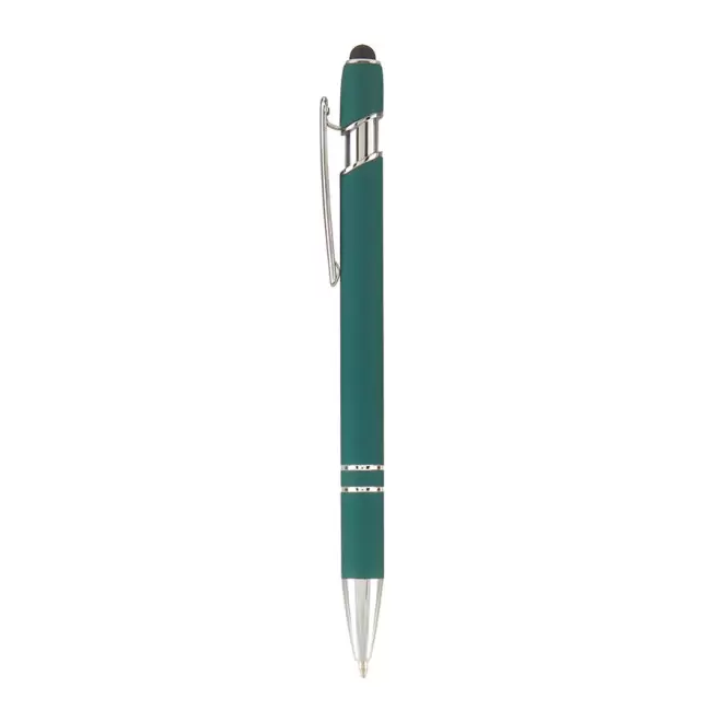 STYLO PERSONNALISABLE BILLE EN METAL 'PRINCY' - vert foncé