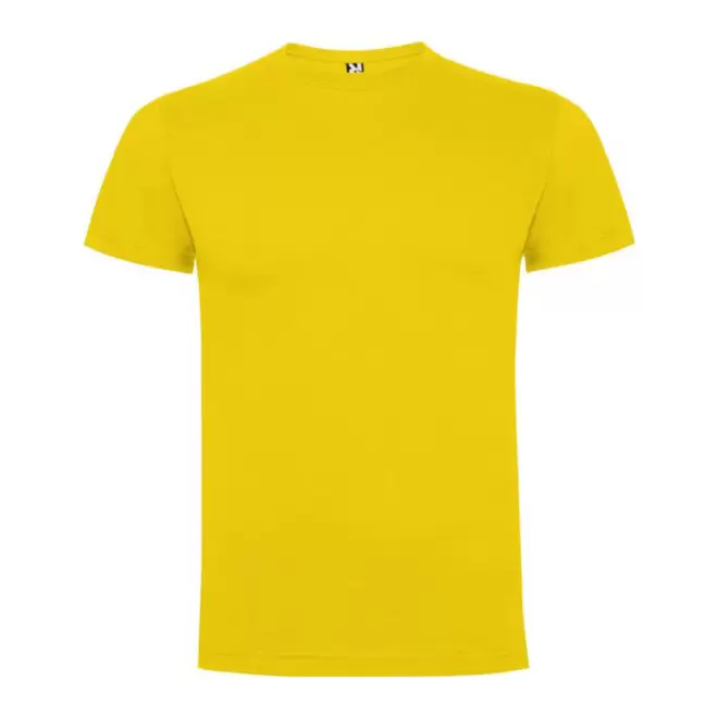 TEE SHIRT PERSONNALISABLE ENFANT COULEUR 'DAGA' 165G/M2 - jaune