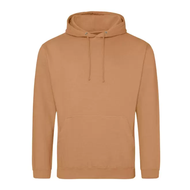 SWEAT-SHIRT PERSONNALISÉ À CAPUCHE MIXTE 'HOODIE' - caramel latte