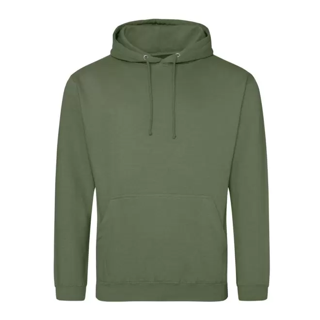 SWEAT-SHIRT PERSONNALISÉ À CAPUCHE MIXTE 'HOODIE' - earthy green
