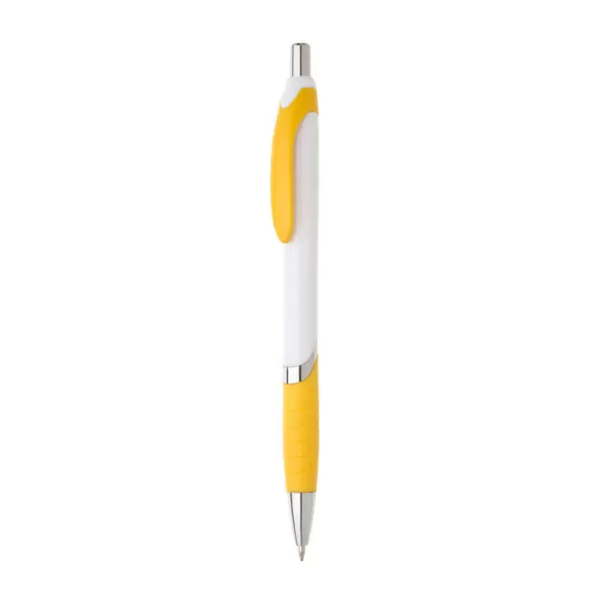 STYLO A BILLE PERSONNALISABLE 'VAGUE'  - jaune