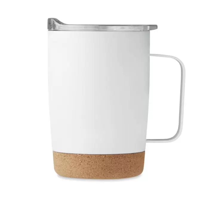 MUG PUBLICITAIRE EN ACIER 'ELVI' - blanc