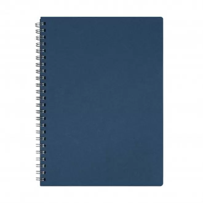 CARNET PERSONNALISÉ À SPIRALES A5 'FRENCHIE' - bleu