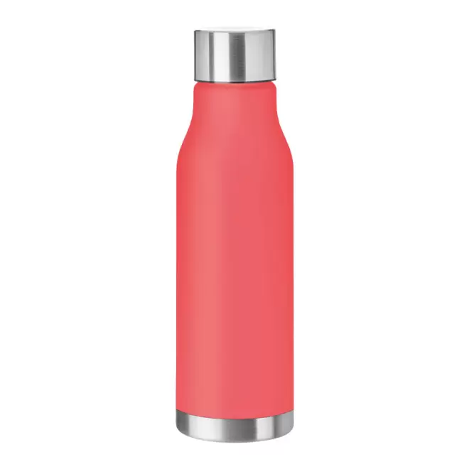BOUTEILLE PUBLICITAIRE EN RPET 'LOUSIR' - rouge transparent