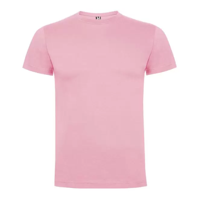 RAPIDE 4J - TEE-SHIRT ENFANT COULEUR PERSONNALISE 'DAGA' 165G/M2 - rose clair