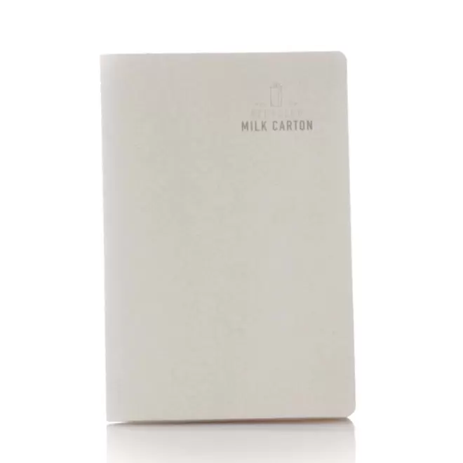 CAHIER A5 PERSONNALISABLE 'LATTI' - blanc cassé