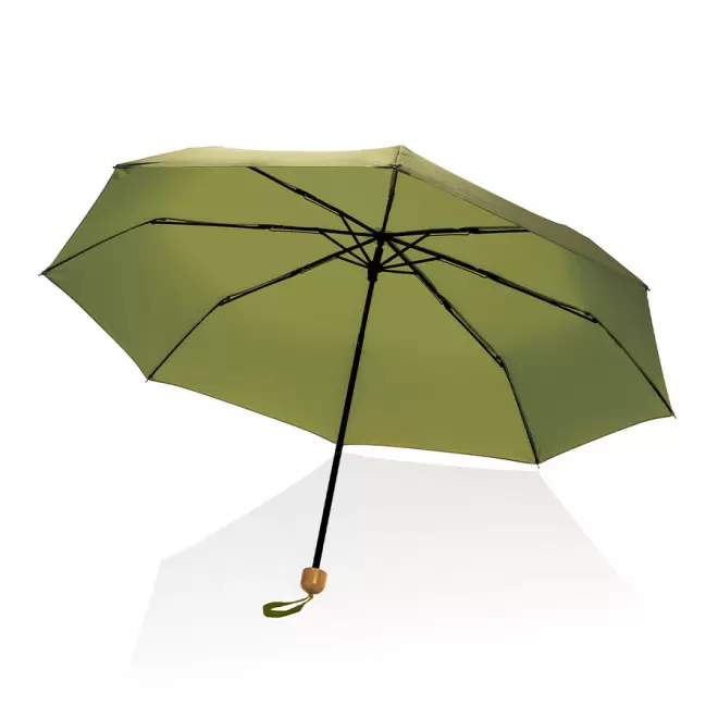 PARAPLUIE PERSONNALISE RPET IMPACT 'MINI YORK' - vert