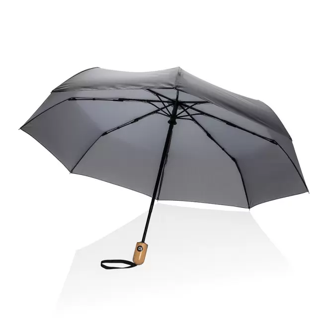 PARAPLUIE PERSONNALISE AUTO RPET IMPACT 'NORTH YORK'  - antracite