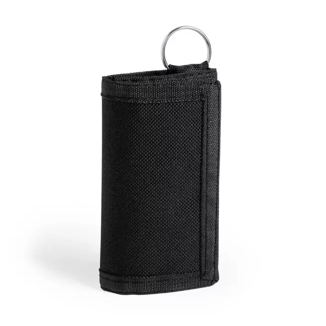 PORTE CLES PORTE MONNAIE PERSONNALISABLE 'CHIPEUR' - noir