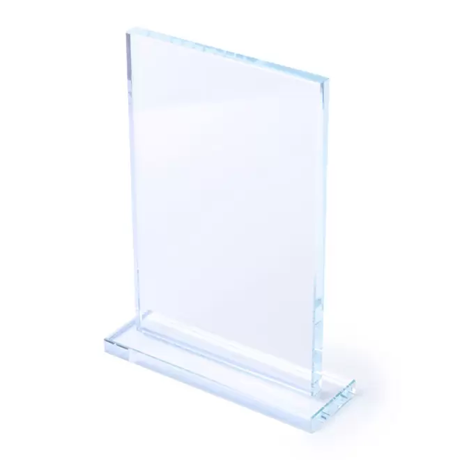 TROPHEE PERSONNALISABLE EN VERRE 'VICKY' - rectangle