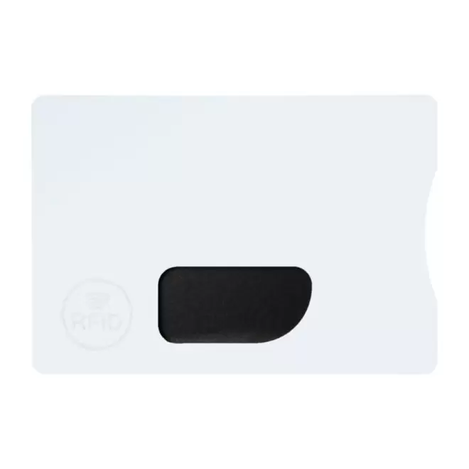 PORTE-CARTES PROMOTIONNEL ANTI-RFID 'ENSURE' - blanc