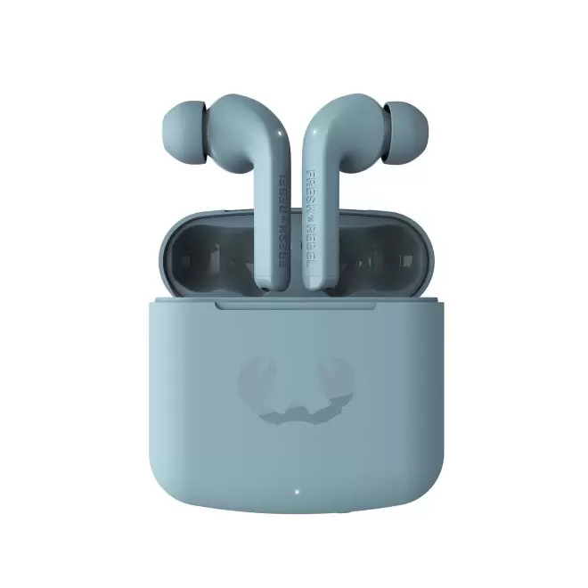 ÉCOUTEURS PERSONNALISÉS FRESH'N REBEL® TWINS 1 'KING' - bleu clair