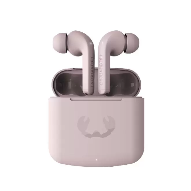 ÉCOUTEURS PERSONNALISÉS FRESH'N REBEL® TWINS 1 'KING' - rose pale