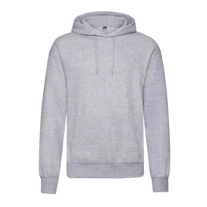 SWEAT PERSONNALISÉ HOMME 'FOXFORD' - gris chiné