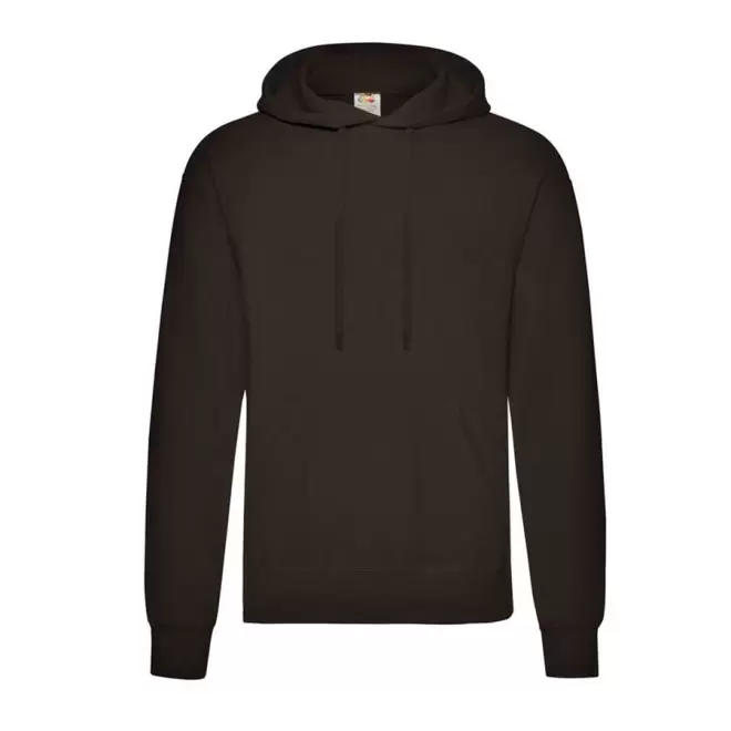 SWEAT PERSONNALISÉ HOMME 'FOXFORD' - chocolat