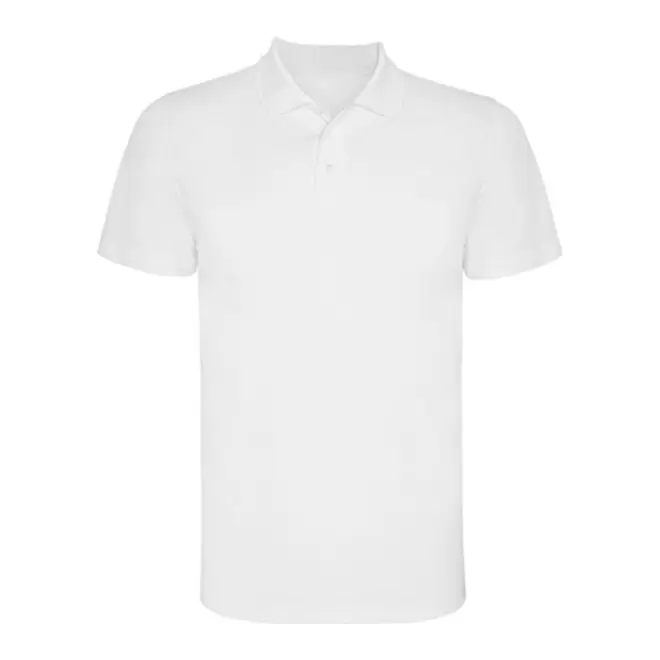 POLO PERSONNALISÉ HOMME BLANC 'MONZHA' - blanc