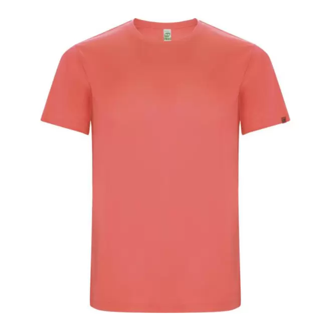 RAPIDE 4J - TEE-SHIRT HOMME PERSONNALISE 'LUDO' - corail fluo