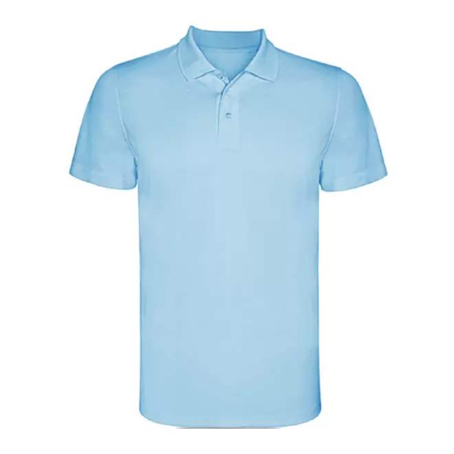 POLO PERSONNALISÉ SPORT 'MONZHA' - bleu ciel