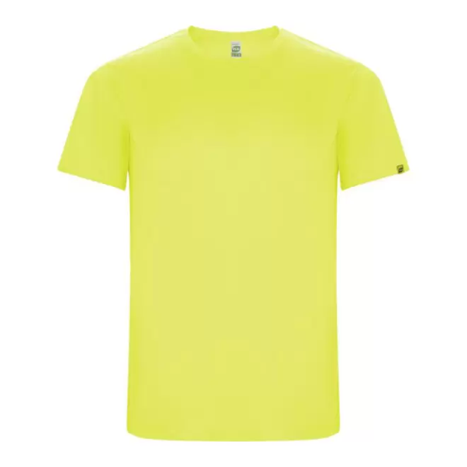 RAPIDE 4J - TEE-SHIRT HOMME PERSONNALISE 'LUDO' - jaune fluo