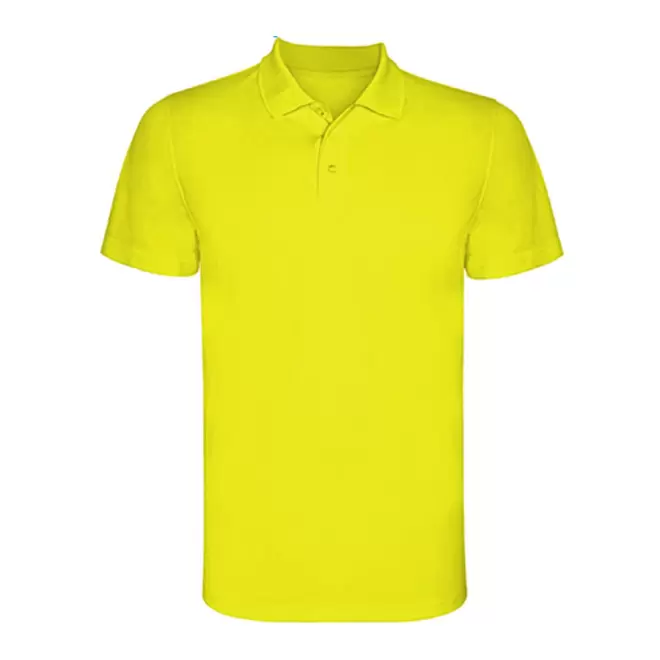 POLO PERSONNALISÉ SPORT 'MONZHA' - jaune fluo