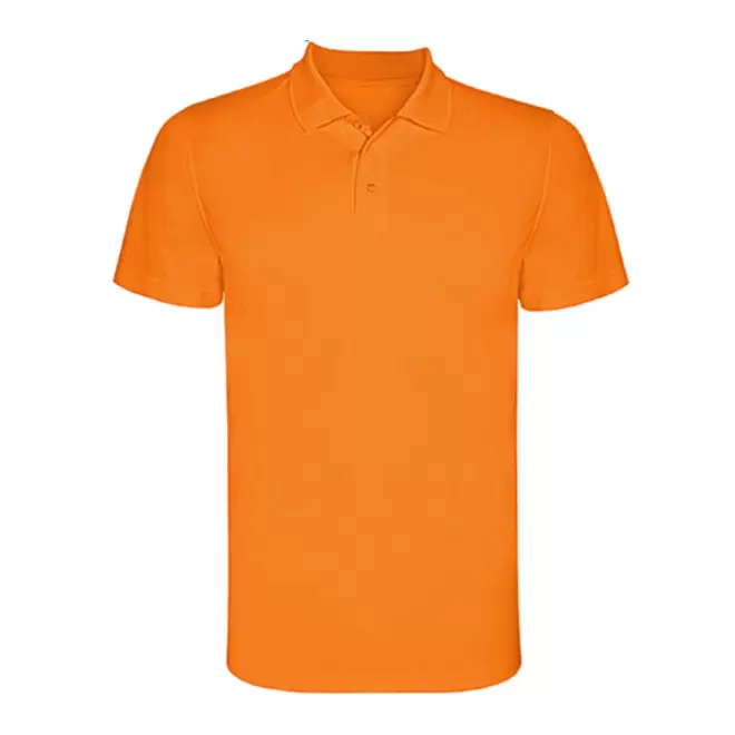 POLO PERSONNALISÉ SPORT 'MONZHA' - orange fluo