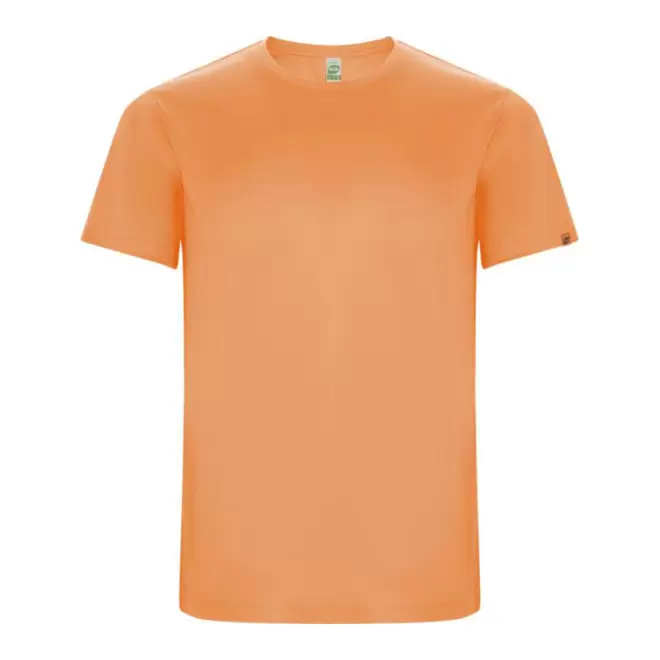 RAPIDE 4J - TEE-SHIRT HOMME PERSONNALISE 'LUDO' - orange fluo