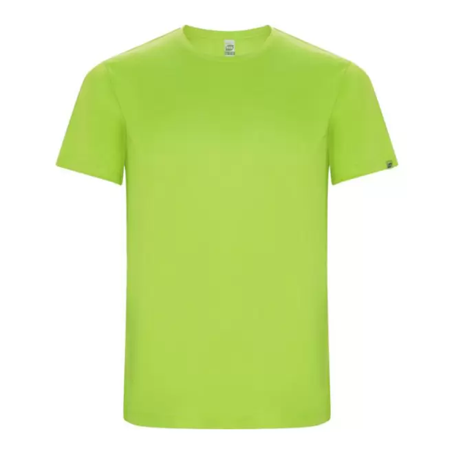 RAPIDE 4J - TEE-SHIRT HOMME PERSONNALISE 'LUDO' - vert fluo