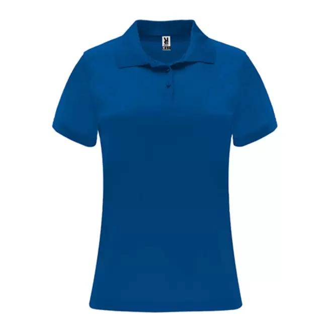POLO PERSONNALISÉ FEMME 'MONZHA' - bleu royal