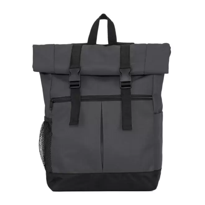 SAC À DOS ENROULABLE PERSONNALISÉ MULTIFONCTION 'DODOLA' - ébène