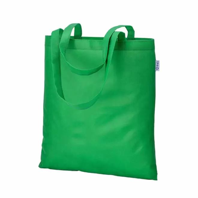 TOTE-BAG PUBLICITAIRE AVEC ANSES LONGUES 'BONITO RPET' - vert
