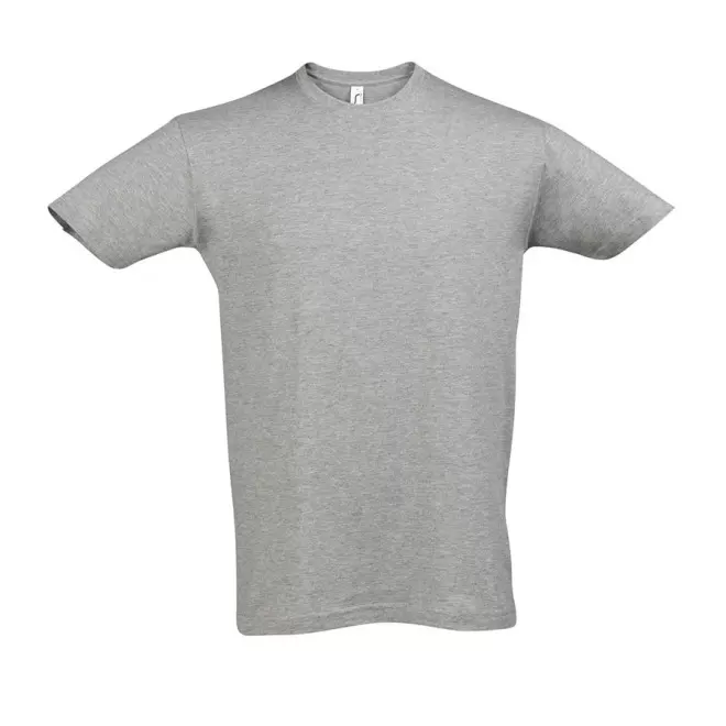 TEE-SHIRT PERSONNALISÉ HOMME 'REGENT' 150 GR/M² - gris chiné