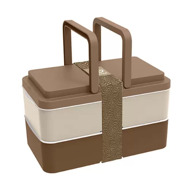 LUNCH BOX PERSONNALISÉE GOODJOUR® 1L 'TOCCOA' - terra