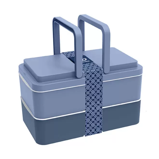 LUNCH BOX PERSONNALISÉE GOODJOUR® 1L 'TOCCOA' - bleu ocean