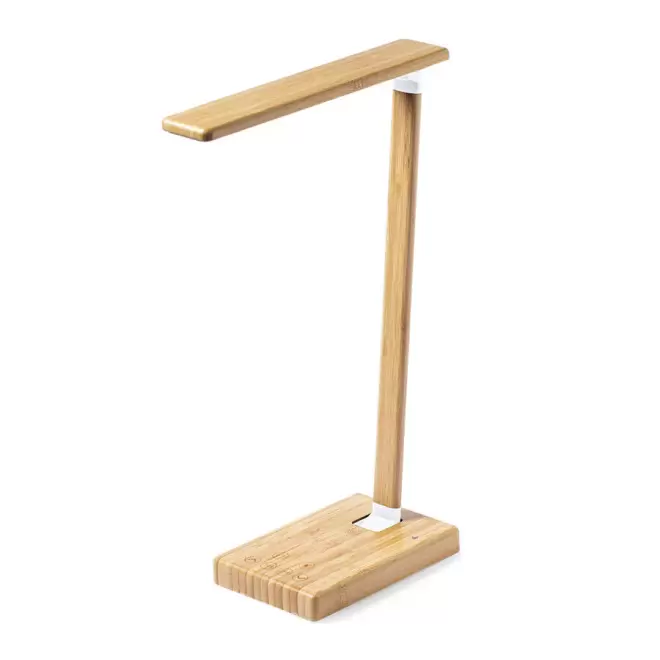 LAMPE DE BUREAU PERSONNALISABLE 'SOKARIS' - bambou