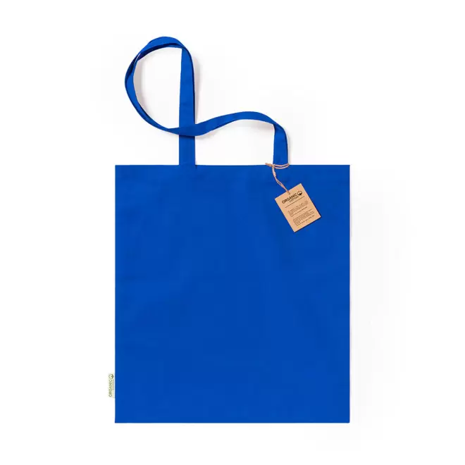 SAC COTON PERSONNALISABLE 140G/M² 'SUNDO BIO' - bleu royal