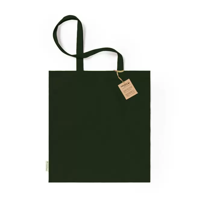 SAC COTON PERSONNALISABLE 140G/M² 'SUNDO BIO' - vert foncé